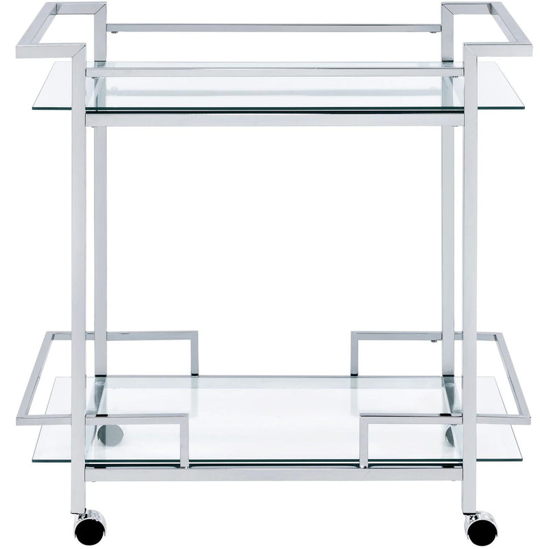  Elements International Tuva Bar Cart IMAGE 1