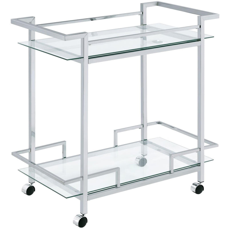  Elements International Tuva Bar Cart IMAGE 2