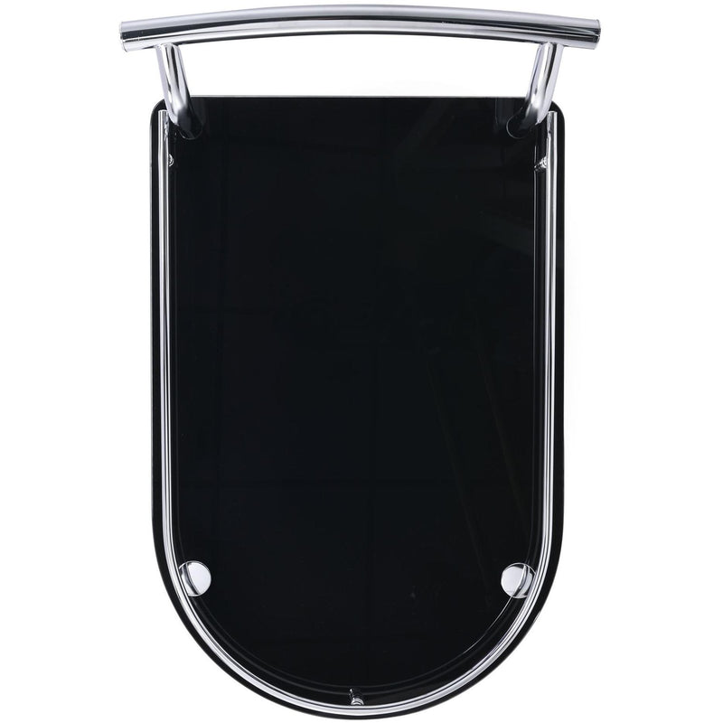  Elements International Arguila Bar Cart (Black) IMAGE 4