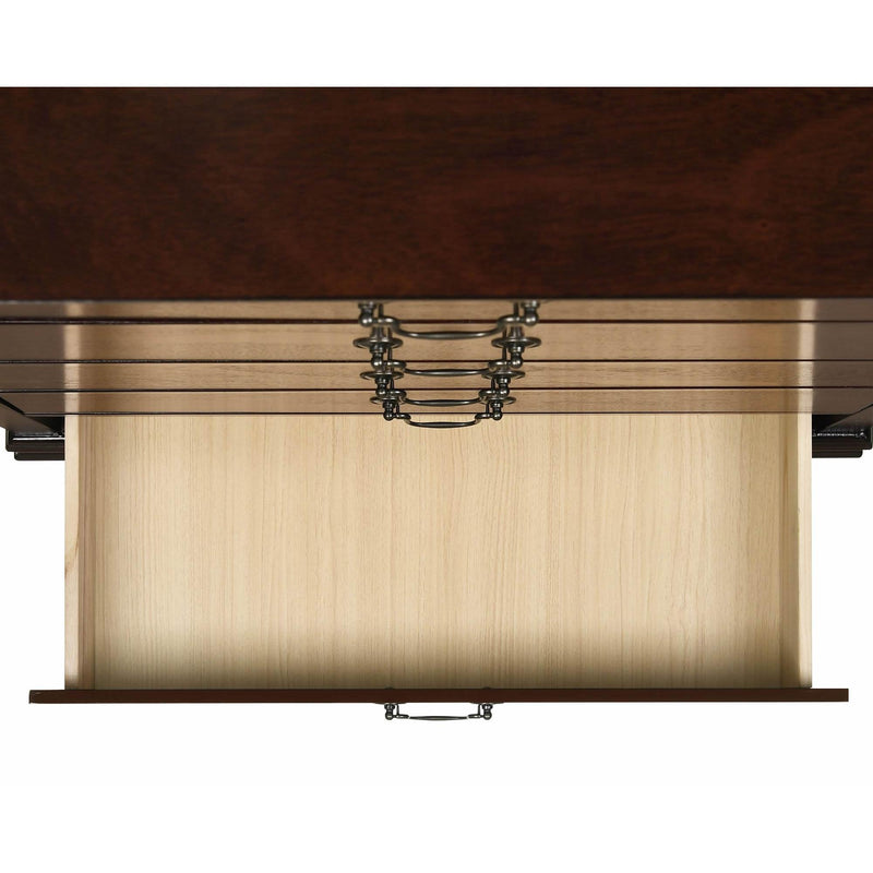  Elements International Louis Philippe 5-Drawer Chest in Cherry IMAGE 5