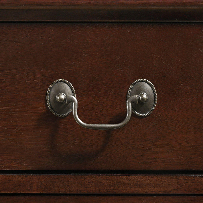  Elements International Louis Philippe 6-Drawer Dresser in Cherry IMAGE 7