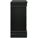  Elements International Louis Philippe 6-Drawer Dresser in Black IMAGE 3