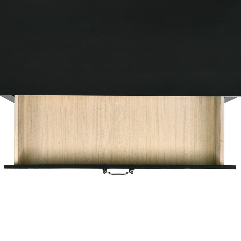  Elements International Louis Philippe 6-Drawer Dresser in Black IMAGE 6