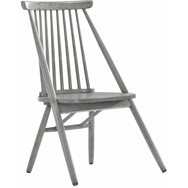  Elements International Bowen Side Chair Antique Grey IMAGE 1