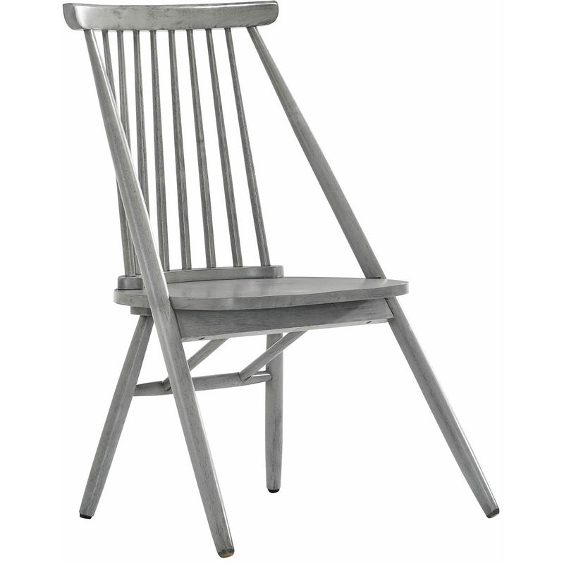  Elements International Bowen Side Chair Antique Grey IMAGE 1