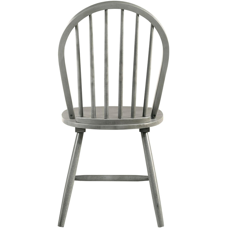  Elements International Evie Side Chair Antique Grey IMAGE 4