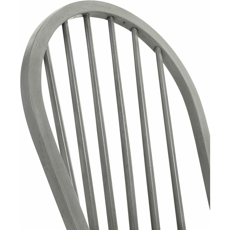  Elements International Evie Side Chair Antique Grey IMAGE 5