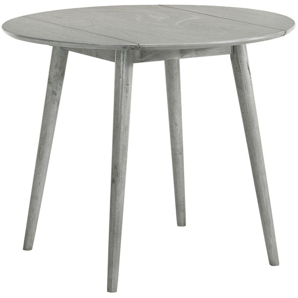  Elements International Jenson Round Folding Top Table Antique Grey 3A Packing IMAGE 1