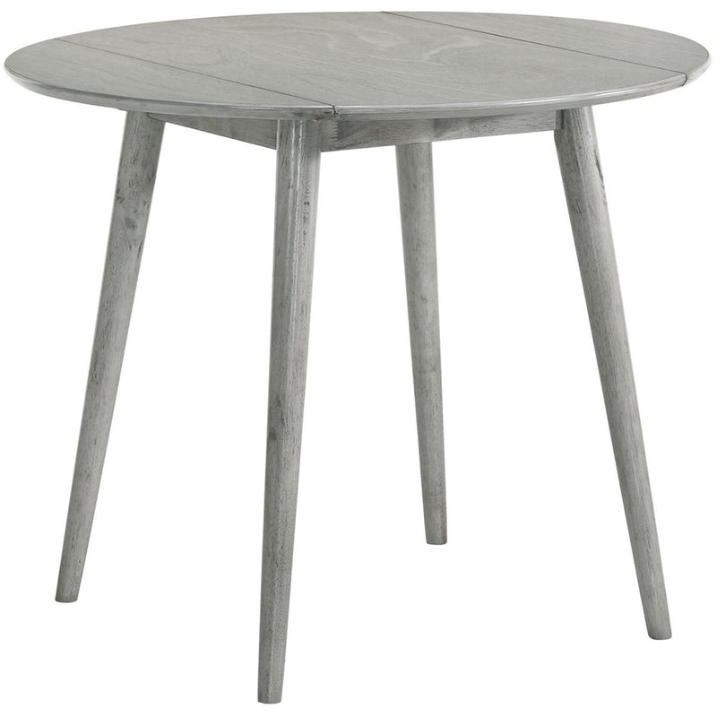  Elements International Jenson Round Folding Top Table Antique Grey 3A Packing IMAGE 1