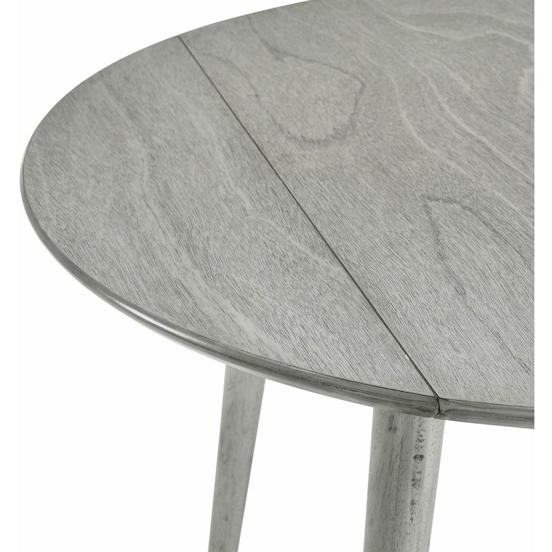  Elements International Jenson Round Folding Top Table Antique Grey 3A Packing IMAGE 6