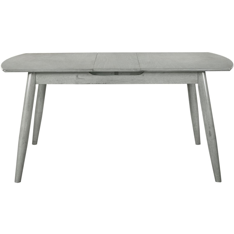  Elements International Sparrow Dining Table W/12” Leaf Antique Grey 3A Packing IMAGE 3