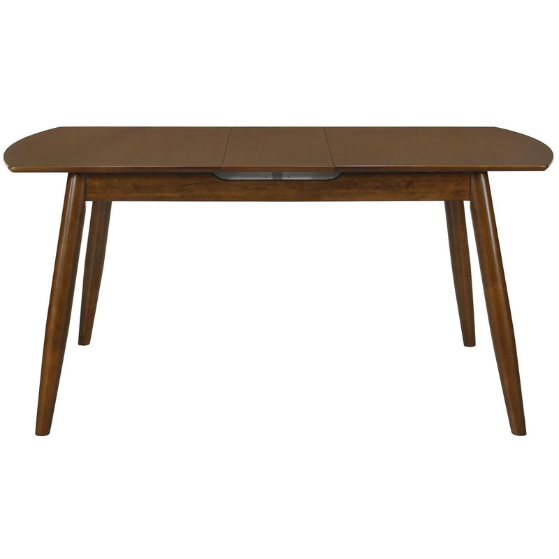  Elements International Sparrow Dining Table W/12” Leaf Walnut Cherry 3A Packing IMAGE 3