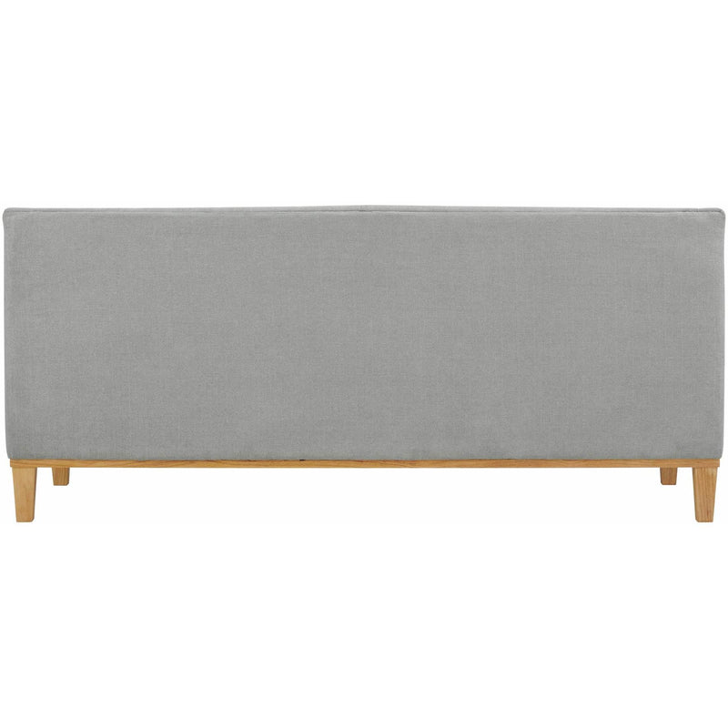  Elements International Palmer Sofa Blond Ash Distressed Wood Garrison Grey IMAGE 4