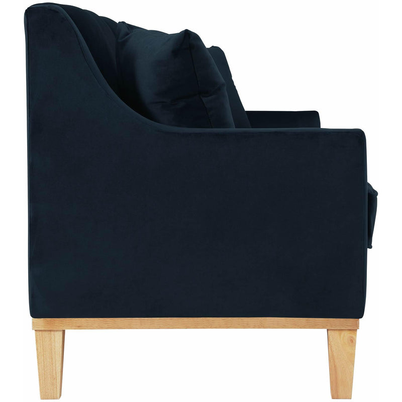  Elements International Palmer Sofa Blond Ash Distressed Wood Royal Eclipse IMAGE 4