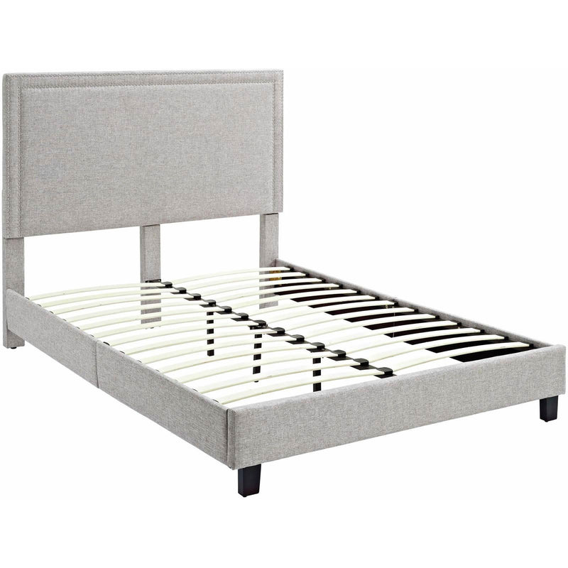  Elements International Erica Full Bed Heirloom Grey IMAGE 3