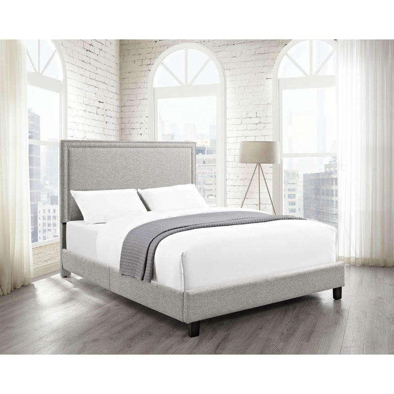  Elements International Erica Full Bed Heirloom Grey IMAGE 6
