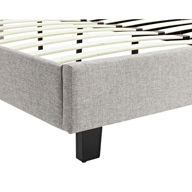  Elements International Erica Twin Bed Heirloom Grey IMAGE 4