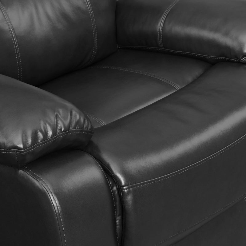  Elements International Dylan Power Motion Recliner W/Lift in Tucson Black IMAGE 7