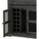  Elements International Drake Fold Out Bar Charcoal Finish IMAGE 10