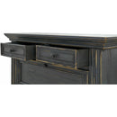  Elements International Drake Fold Out Bar Charcoal Finish IMAGE 3