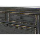  Elements International Drake Fold Out Bar Charcoal Finish IMAGE 5