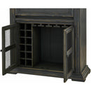  Elements International Drake Fold Out Bar Charcoal Finish IMAGE 9