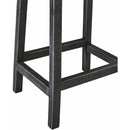  Elements International Ibiza Kitchen Island & 4 Stools (Villa Industrial Grey Base / Brown Top) IMAGE 14