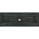  Elements International Ibiza Kitchen Island & 4 Stools (Villa Industrial Grey Base / Brown Top) IMAGE 1