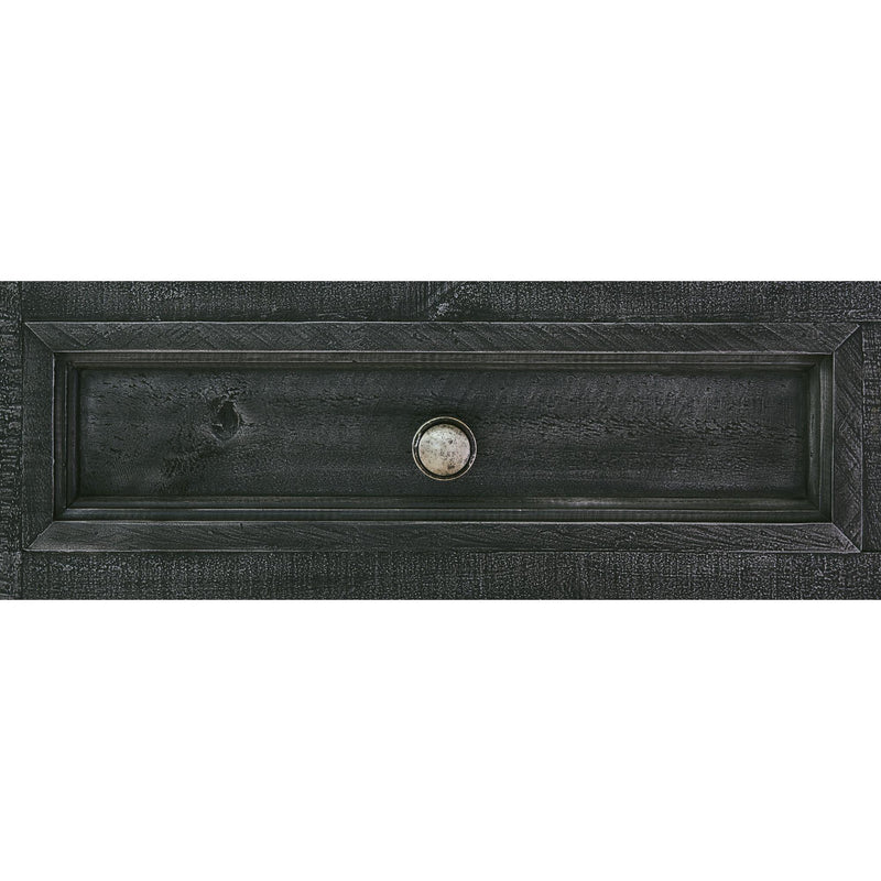  Elements International Ibiza Kitchen Island & 4 Stools (Villa Industrial Grey Base / Brown Top) IMAGE 1