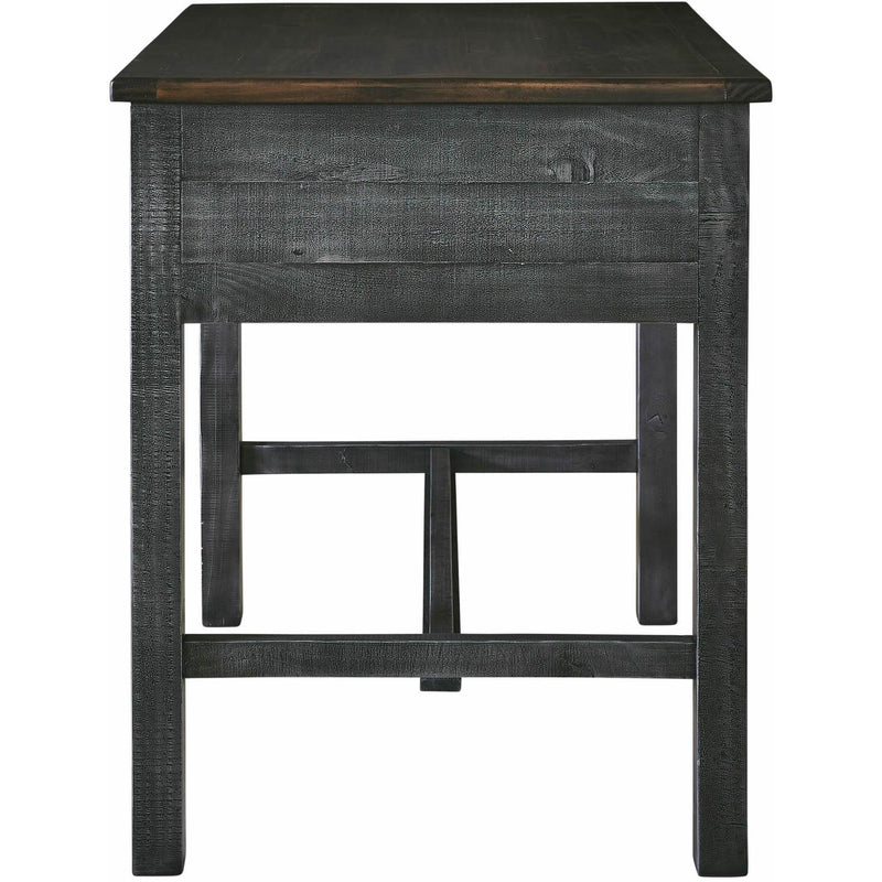  Elements International Ibiza Kitchen Island & 4 Stools (Villa Industrial Grey Base / Brown Top) IMAGE 6