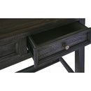  Elements International Ibiza Kitchen Island & 4 Stools (Villa Industrial Grey Base / Brown Top) IMAGE 9