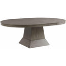  Elements International Collins Dining Table Complete in Grey IMAGE 1