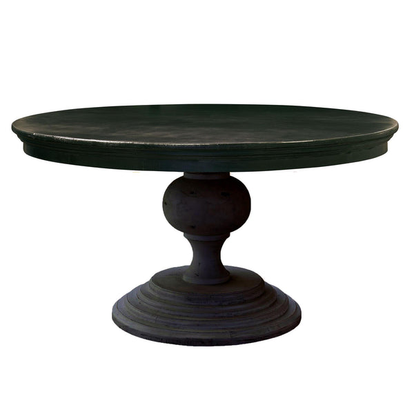  Elements International Britton Charcoal Dining Table #1 (Calinda) IMAGE 1