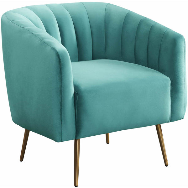  Elements International Raven Chair in Royale Peacock IMAGE 1
