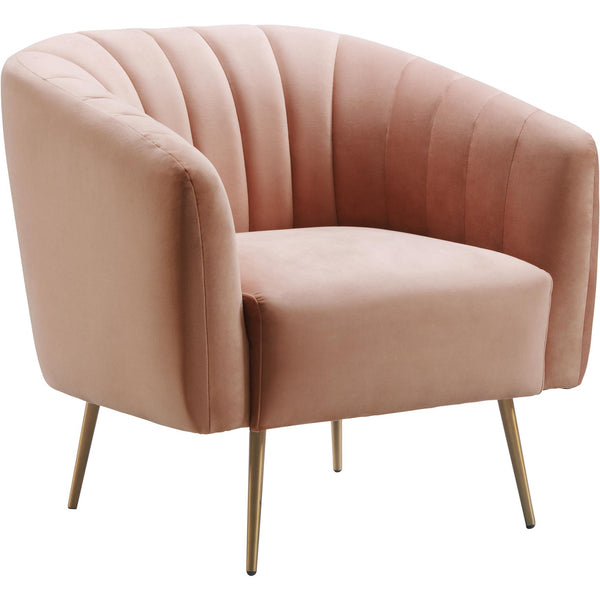  Elements International Raven Chair in Royale Blush IMAGE 1