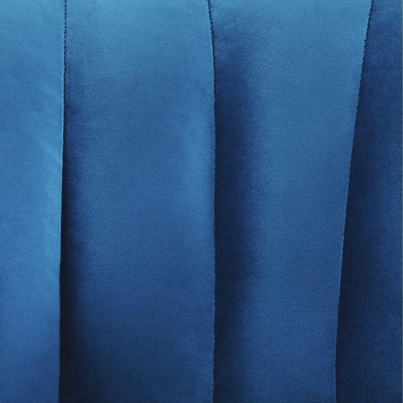  Elements International Raven Chair in Royale Cobalt IMAGE 7