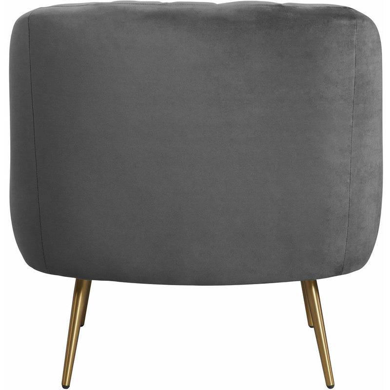  Elements International Raven Chair in Royale Gun Metal IMAGE 4