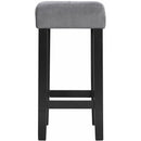  Elements International Frank 5PC Counter Dining set in dark IMAGE 8