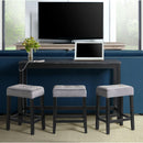  Elements International Frank Bar Table Single Pack (Table + Three Stools) in dark IMAGE 13