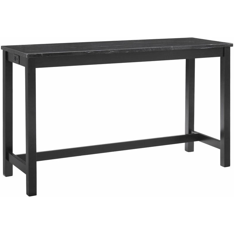  Elements International Frank Bar Table Single Pack (Table + Three Stools) in dark IMAGE 3