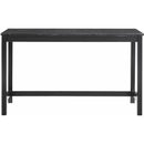  Elements International Frank Bar Table Single Pack (Table + Three Stools) in dark IMAGE 4