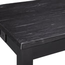  Elements International Frank Bar Table Single Pack (Table + Three Stools) in dark IMAGE 6
