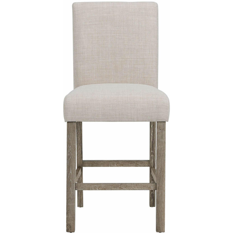  Elements International Oak Lawn Counter Chair IMAGE 2