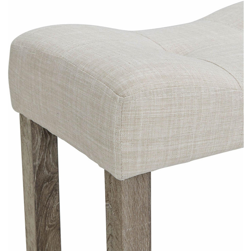  Elements International Oak Lawn Barstool IMAGE 5