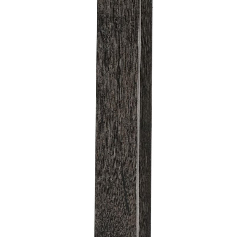  Elements International Oak Lawn Charcoal Grey 29" Barstool Grey Fabric IMAGE 6