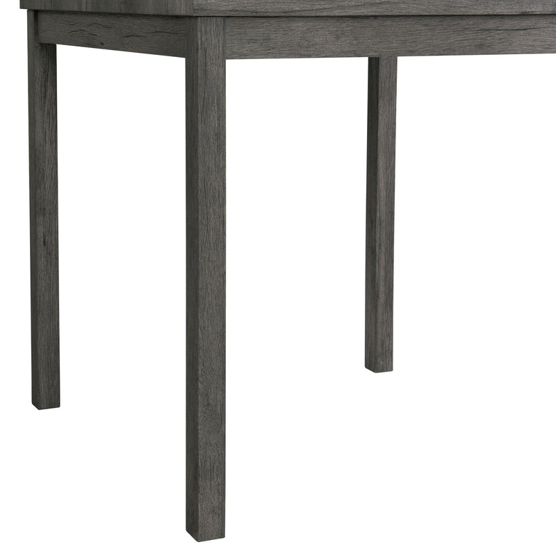  Elements International Oak Lawn Charcoal Grey 5 PC Counter Set IMAGE 4