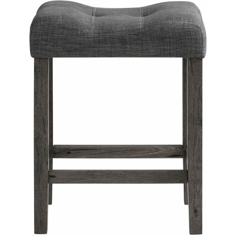  Elements International Oak Lawn Charcoal Grey 5 PC Counter Set IMAGE 7