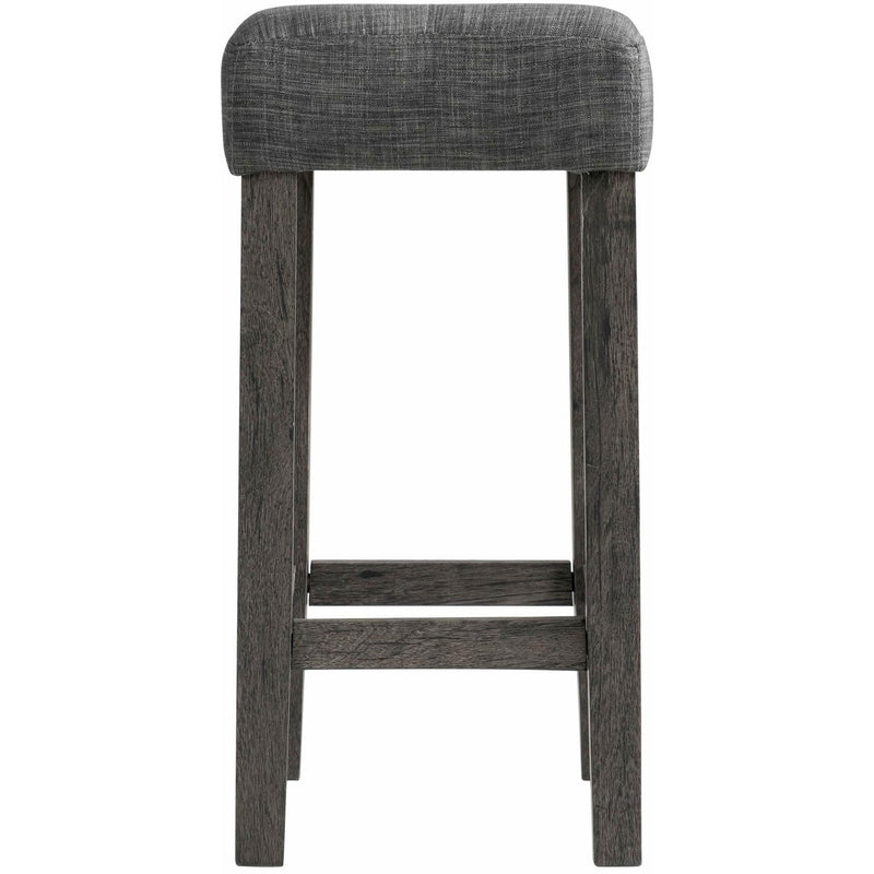  Elements International Oak Lawn Charcoal Grey 5 PC Counter Set IMAGE 8
