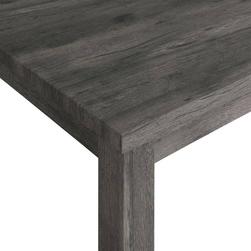  Elements International Oak Lawn Charcoal Grey Dining Table IMAGE 4