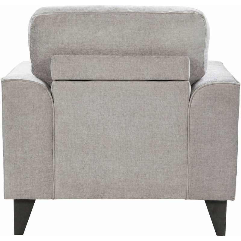  Elements International Michael Chair Complete in Urban Living Storm IMAGE 4